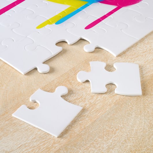 Gummientegraffiti-Pop-Kunst-Gummi Ducky Puzzle (Seite)