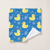 Gummienten Badhandtuch Set (Waschlappen)