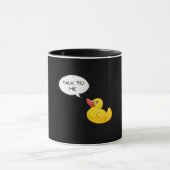 Gummienten-Debuggen Tasse (Zentrum)