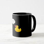Gummienten-Debuggen Tasse (VorderseiteRechts)