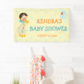 Gummienten-Ducky Blasen-Geschlechts-neutrales Gelb Banner (Insitu)