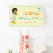 Gummienten-Ducky Geschlechts-Person-Afroamerikaner Banner (Insitu)