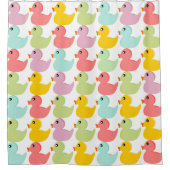 Gummienten Duschvorhang (Vorderseite)