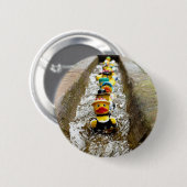 Gummienten - Kolossal, Rundknopf 12 mm Button (Vorne & Hinten)