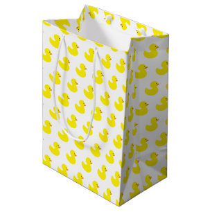 Gummienten-Muster-Geschenk-Tasche Mittlere Geschenktüte