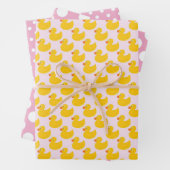 Gummienten - Muster Geschenkpapier Set (Beispiel)