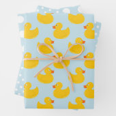 Gummienten - Muster Geschenkpapier Set (Beispiel)