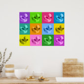 Gummienten Poster (Küche)