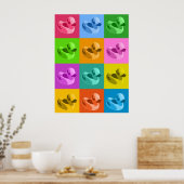 Gummienten Poster (Küche)