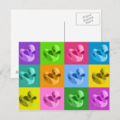 Gummienten Postkarte (Vorne/Hinten)