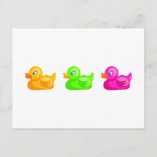 Gummienten Postkarte