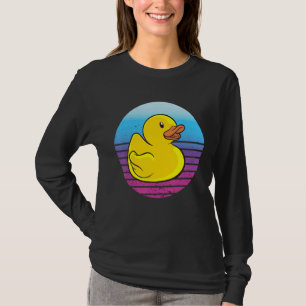 Gummienten-Schatz Gelbe Gummienten Retro-Vintage T-Shirt