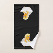 Gummienten-Schaumbad - Teich-Bomben-Sterne Badhandtuch Set (Handtuch)