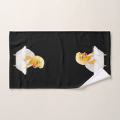 Gummienten-Schaumbad - Teich-Bomben-Sterne Badhandtuch Set (Handtuch)