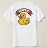 Gummienten-Shirt T-Shirt (Design Rückseite)