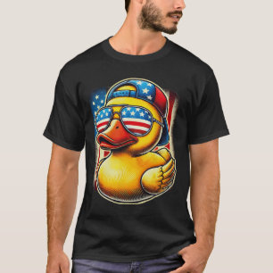 Gummienten Shirt USA Flagge Geschenk Lustige Ente 