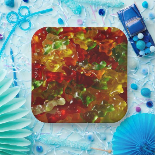 Gummies Pappteller (Party)