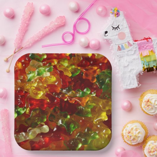 Gummies Pappteller (Party)
