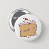 gummies Stück Kuchen Button (Vorne & Hinten)
