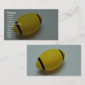 Gummifußball Visitenkarte (Vorne/Hinten)