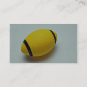 Gummifußball Visitenkarte (Rückseite)