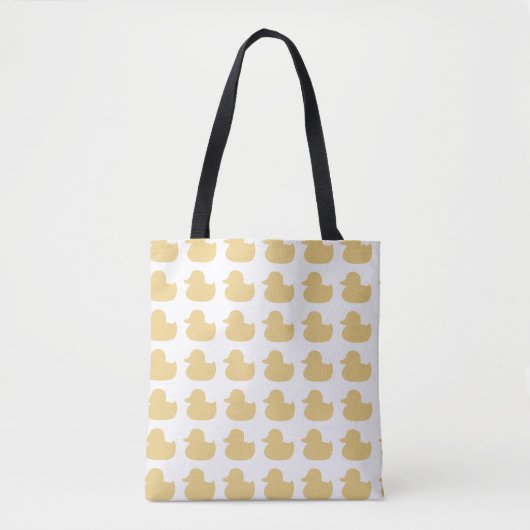Gummigelbes Ducky Design Tasche (Vorderseite)