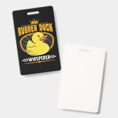 Gummiherde Whisperer Ausweis (Vorder- & Rückseite)