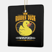 Gummiherde Whisperer Keramikornament (Links)