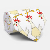 Gummihuhn-humorvolle Krawatte (Gerollt)