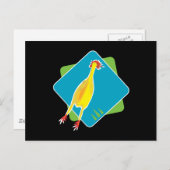 Gummihühner Postkarte (Vorne/Hinten)