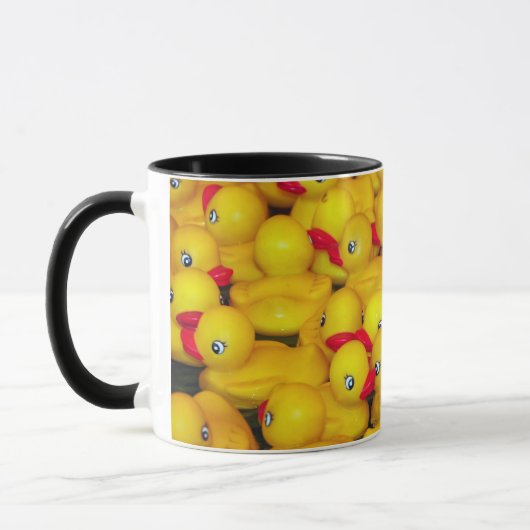 Gummiklebemuster Kaffeemaschine Tasse (Links)