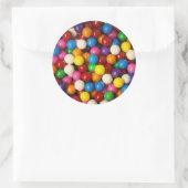 Gummikleber Runder Aufkleber (Tasche)