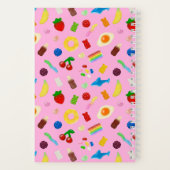 Gummiliebhaber Pink Notizblock (Rückseite)