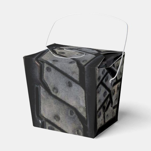 Gummireifen Automobiltextur Geschenkschachtel (Vorderseite)