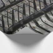 Gummireifen-Faden-Automobilart-Dekor Geschenkpapier (Ecke)