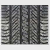Gummireifen-Faden-Automobilart-Dekor Geschenkpapier (Flach)