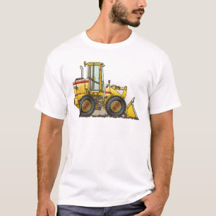 Gummireifen-Lader-Baugeräte T-Shirt