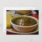 Gummirollenschalen Postkarte (Vorne/Hinten)