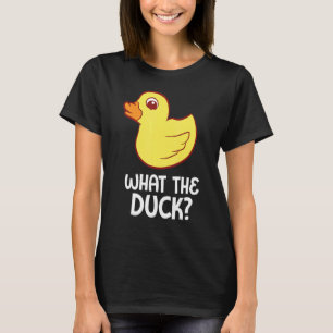 Gummischuhe, was für eine Gummihaube. T-Shirt