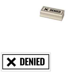 ✖ GUMMISTEMPEL