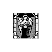 Gummistempel mit Angel (Prägung)