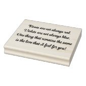 Gummistempel - Reimpoesie - Liebe (Stempel)