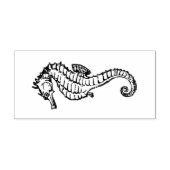 Gummistempel - Seepferdchen (Prägung)