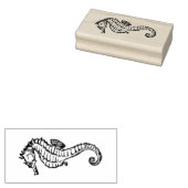 Gummistempel - Seepferdchen (Stempel)