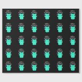 Gummy A Big Bar Hug Funny Candy Pub Dark BG Geschenkpapier (Flach)