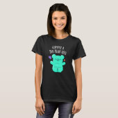 Gummy A Big Bar Hug Funny Candy Pub Dark BG T-Shirt (Vorne ganz)