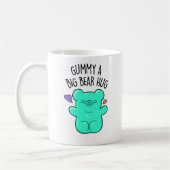 Gummy A Big Bar Hug Funny Candy Pub Kaffeetasse (Links)