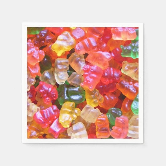 Gummy all your Lovin' Serviette (Vorderseite)