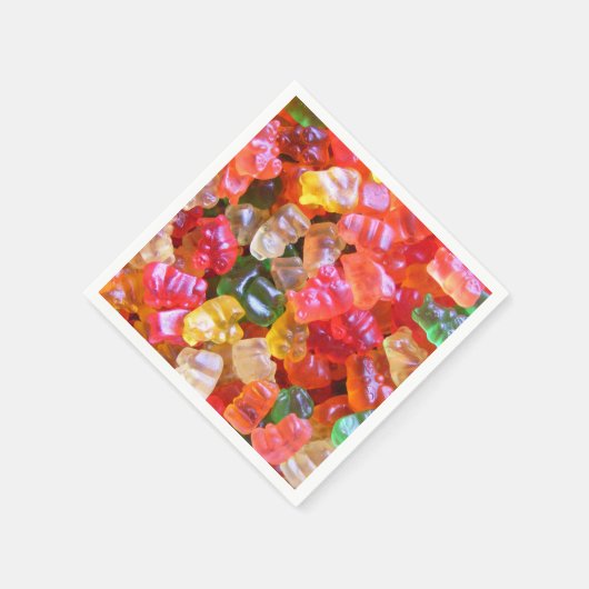 Gummy all your Lovin' Serviette (Ecke)