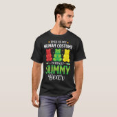Gummy Bär mein menschliches Kostüm Funny Candy Hal T-Shirt (Vorne ganz)